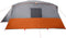 vidaXL - Tunneltent - 16-persoons - waterdicht - grijs