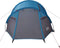 vidaXL - Tunneltent - 2-persoons - waterdicht - blauw