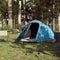 vidaXL - Tunneltent - 2-persoons - waterdicht - blauw