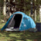 vidaXL - Tunneltent - 2-persoons - waterdicht - blauw