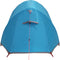 vidaXL - Tunneltent - 2-persoons - waterdicht - blauw
