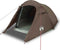 vidaXL - Tunneltent - 2-persoons - waterdicht - bruin