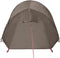 vidaXL - Tunneltent - 2-persoons - waterdicht - bruin