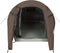vidaXL - Tunneltent - 2-persoons - waterdicht - bruin