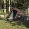vidaXL - Tunneltent - 2-persoons - waterdicht - bruin