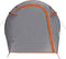 vidaXL - Tunneltent - 2-persoons - waterdicht - grijs - en - oranje