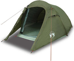 vidaXL - Tunneltent - 2-persoons - waterdicht - olijfgroen