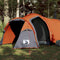 vidaXL - Tunneltent - 2-persoons - waterdicht - oranje