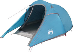 vidaXL - Tunneltent - 3-persoons - waterdicht - blauw