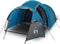 vidaXL - Tunneltent - 3-persoons - waterdicht - blauw