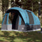 vidaXL - Tunneltent - 3-persoons - waterdicht - blauw