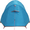 vidaXL - Tunneltent - 3-persoons - waterdicht - blauw