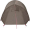 vidaXL - Tunneltent - 3-persoons - waterdicht - bruin