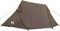 vidaXL - Tunneltent - 3-persoons - waterdicht - bruin