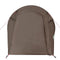 vidaXL - Tunneltent - 3-persoons - waterdicht - bruin