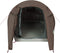 vidaXL - Tunneltent - 3-persoons - waterdicht - bruin