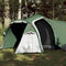 vidaXL - Tunneltent - 3-persoons - waterdicht - groen