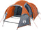 vidaXL - Tunneltent - 3-persoons - waterdicht - oranje