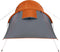 vidaXL - Tunneltent - 3-persoons - waterdicht - oranje