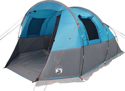vidaXL - Tunneltent - 4-persoons - waterdicht - blauw