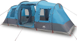 vidaXL - Tunneltent - 4-persoons - waterdicht - blauw