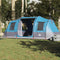 vidaXL - Tunneltent - 4-persoons - waterdicht - blauw
