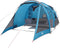 vidaXL - Tunneltent - 4-persoons - waterdicht - blauw