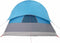 vidaXL - Tunneltent - 4-persoons - waterdicht - blauw
