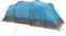 vidaXL - Tunneltent - 4-persoons - waterdicht - blauw
