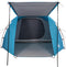 vidaXL - Tunneltent - 4-persoons - waterdicht - blauw
