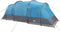 vidaXL - Tunneltent - 4-persoons - waterdicht - blauw