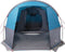 vidaXL - Tunneltent - 4-persoons - waterdicht - blauw