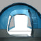 vidaXL - Tunneltent - 4-persoons - waterdicht - blauw