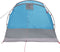vidaXL - Tunneltent - 4-persoons - waterdicht - blauw