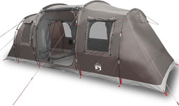 vidaXL - Tunneltent - 4-persoons - waterdicht - bruin