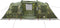 vidaXL - Tunneltent - 4-persoons - waterdicht - camouflage