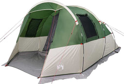 vidaXL - Tunneltent - 4-persoons - waterdicht - groen