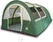 vidaXL - Tunneltent - 4-persoons - waterdicht - groen