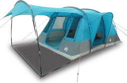 vidaXL - Tunneltent - 5-persoons - waterdicht - blauw