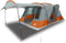 vidaXL - Tunneltent - 5-persoons - waterdicht - grijs - en - oranje