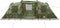 vidaXL - Tunneltent - 6-persoons - waterdicht - camouflage