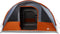 vidaXL - Tunneltent - 7-persoons - waterdicht - grijs - en - oranje