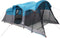 vidaXL - Tunneltent - voor - gezin - 8-persoons - waterdicht - blauw
