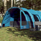 vidaXL - Tunneltent - voor - gezin - 8-persoons - waterdicht - blauw