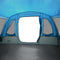 vidaXL - Tunneltent - voor - gezin - 8-persoons - waterdicht - blauw