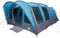 vidaXL - Tunneltent - voor - gezin - 8-persoons - waterdicht - blauw