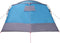 vidaXL - Tunneltent - voor - gezin - 8-persoons - waterdicht - blauw