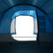 vidaXL - Tunneltent - voor - gezin - 8-persoons - waterdicht - blauw
