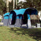 vidaXL - Tunneltent - voor - gezin - 8-persoons - waterdicht - blauw