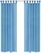 vidaXL - Turquoise - Vitrage - 140 - x - 245 - cm - 2 - stuks